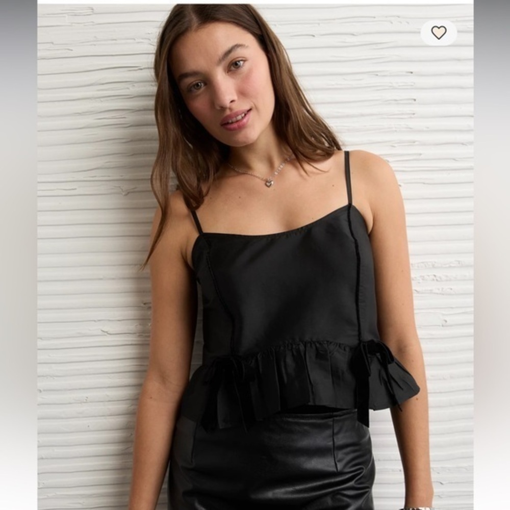 NWT AE Bow Corset Top #1